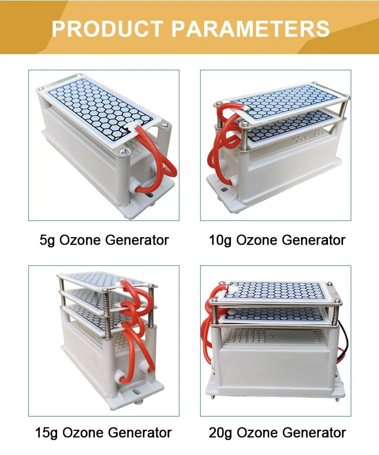 catalogue of ozone generator