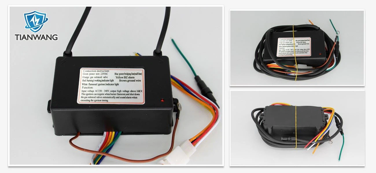 Gas burner igniter