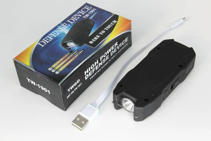 stun gun with LED flashlight