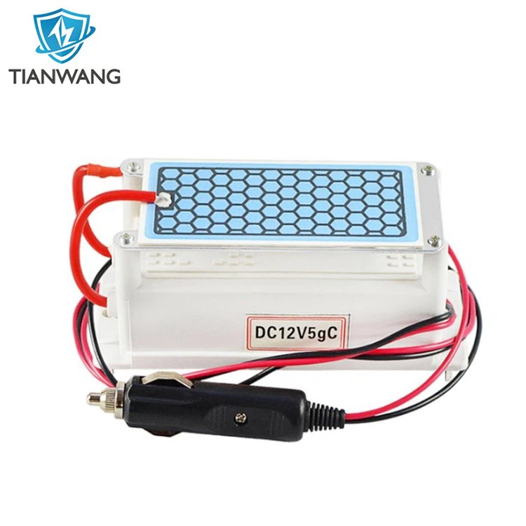 Hot Sale 20g / H Portable Ozone Generator Ozone Machine for Car and Room Air Disinfection, Spot Sale