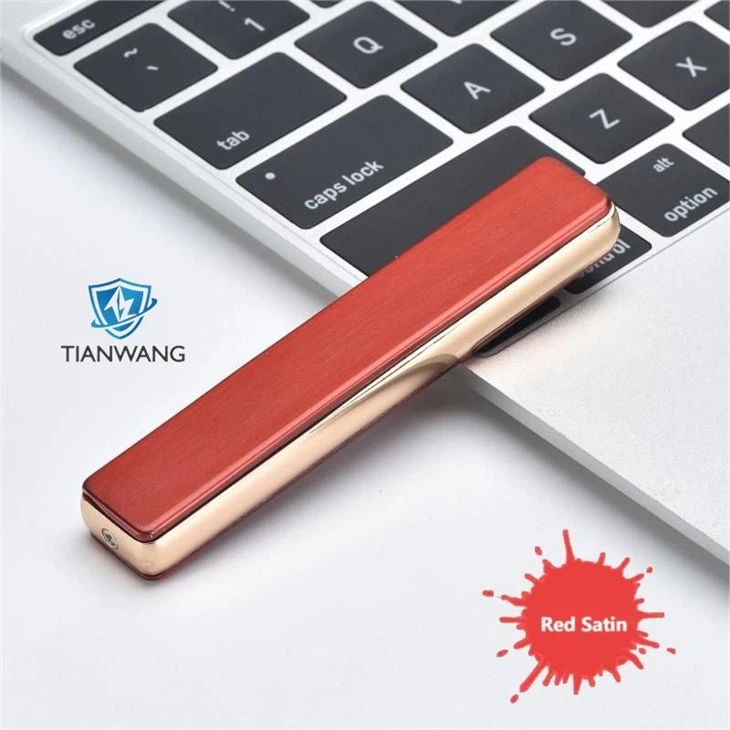 Long Strip Push Pull Electronic Cigarette Lighter