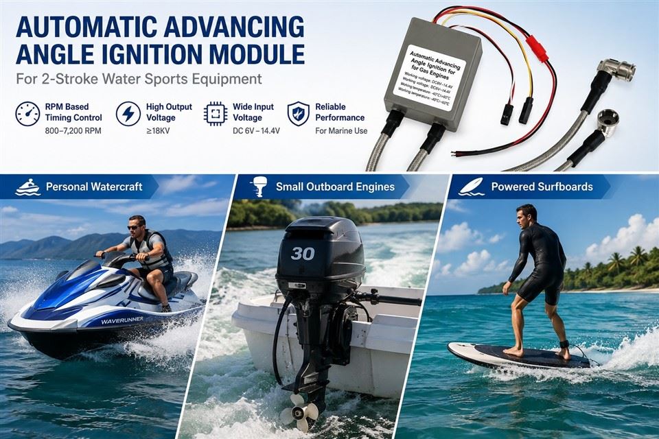 Automatic Advance Ignition Module For 2-Stroke Water Sports Equipment suppliers