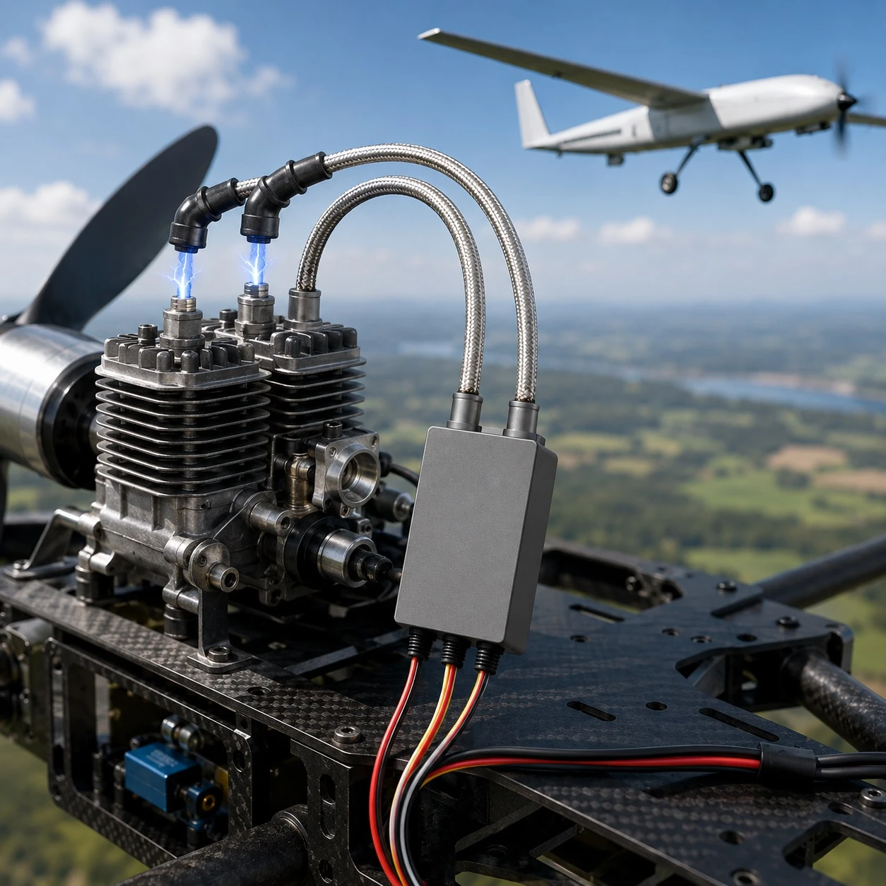 Automatic Advance Igniter HighPerformance CDI Ignition for Small UAVs Model Aircraft Automatic Advance Igniter HighPerformance CDI Ignition for Small UAVs Model Aircraft