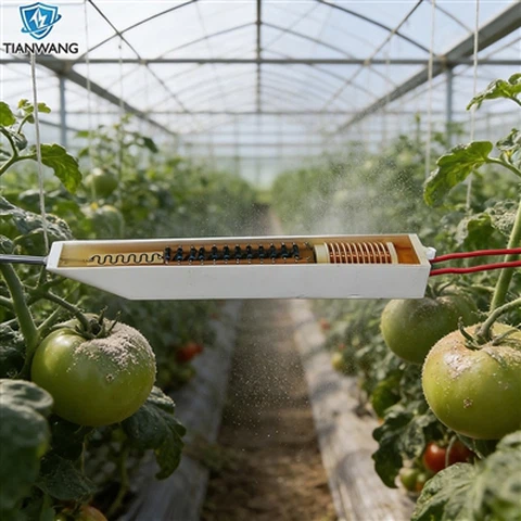 Electrostatic High Voltage Cascade For Agricultural Powder Spraying