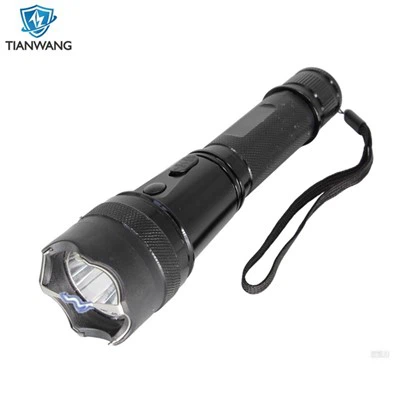 Aluminum Heavy Duty Stun Gun with Flashlight
