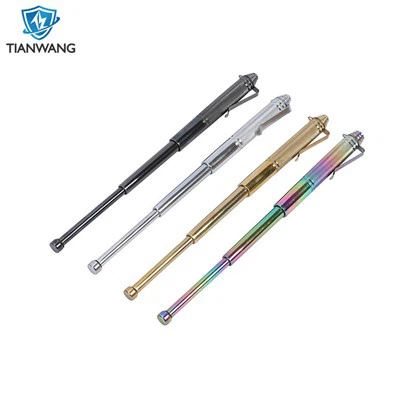 Self-Defense Steel Baton With Telescopic Stick For Security