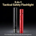 3-in-1 Arc Flashlight For Outdoor And Emergency Use